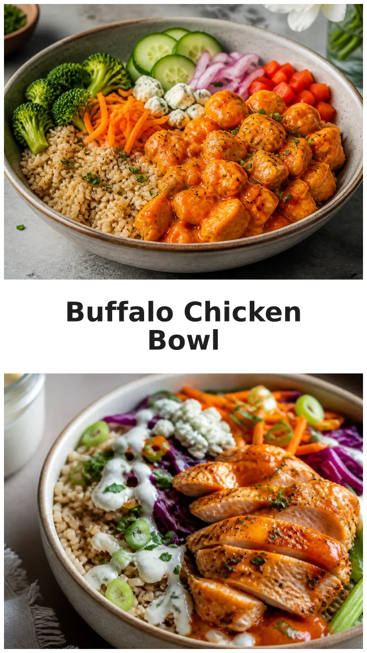 Flavorful Buffalo Chicken Meal Prep Bowl for High Protein Lunches Flavorful Buffalo Chicken Meal Prep Bowl for High Protein Lunches