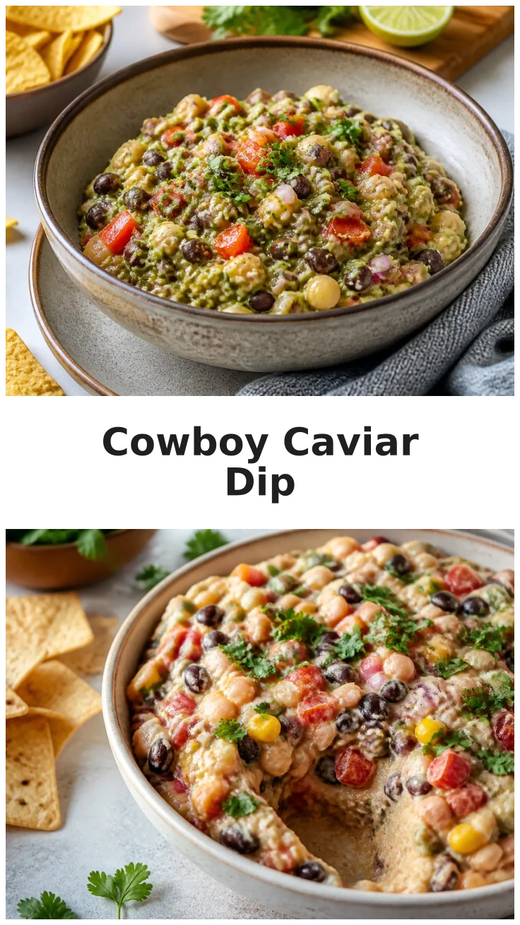 Fresh Cowboy Caviar Dip for Your Next Party Fresh Cowboy Caviar Dip for Your Next Party