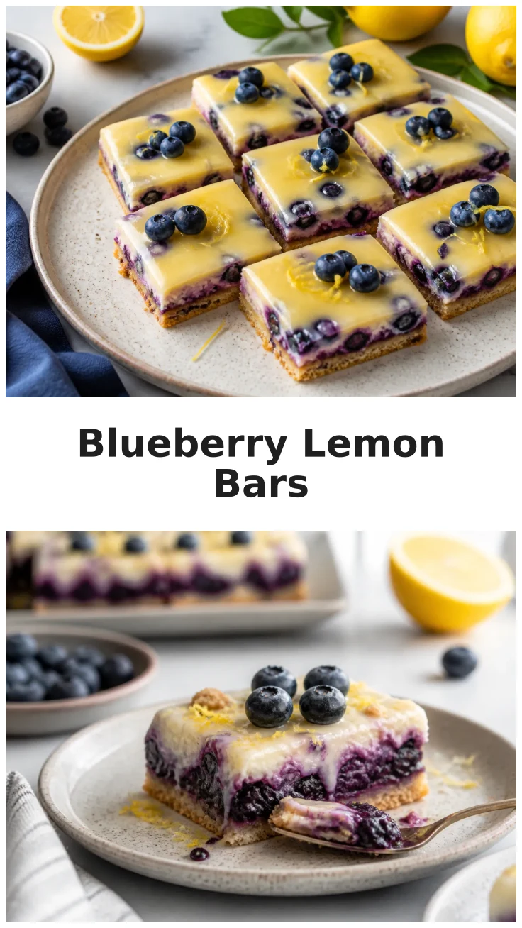 Juicy Blueberry Lemon Dessert Bars for Spring Gatherings Juicy Blueberry Lemon Dessert Bars for Spring Gatherings