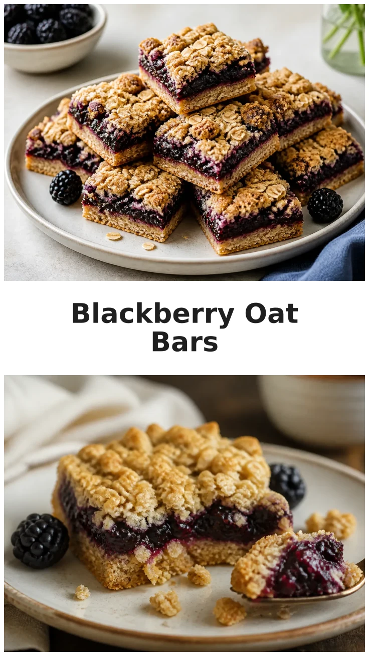 Golden Blackberry Oat Crumb Bars for Summer Baking Golden Blackberry Oat Crumb Bars for Summer Baking