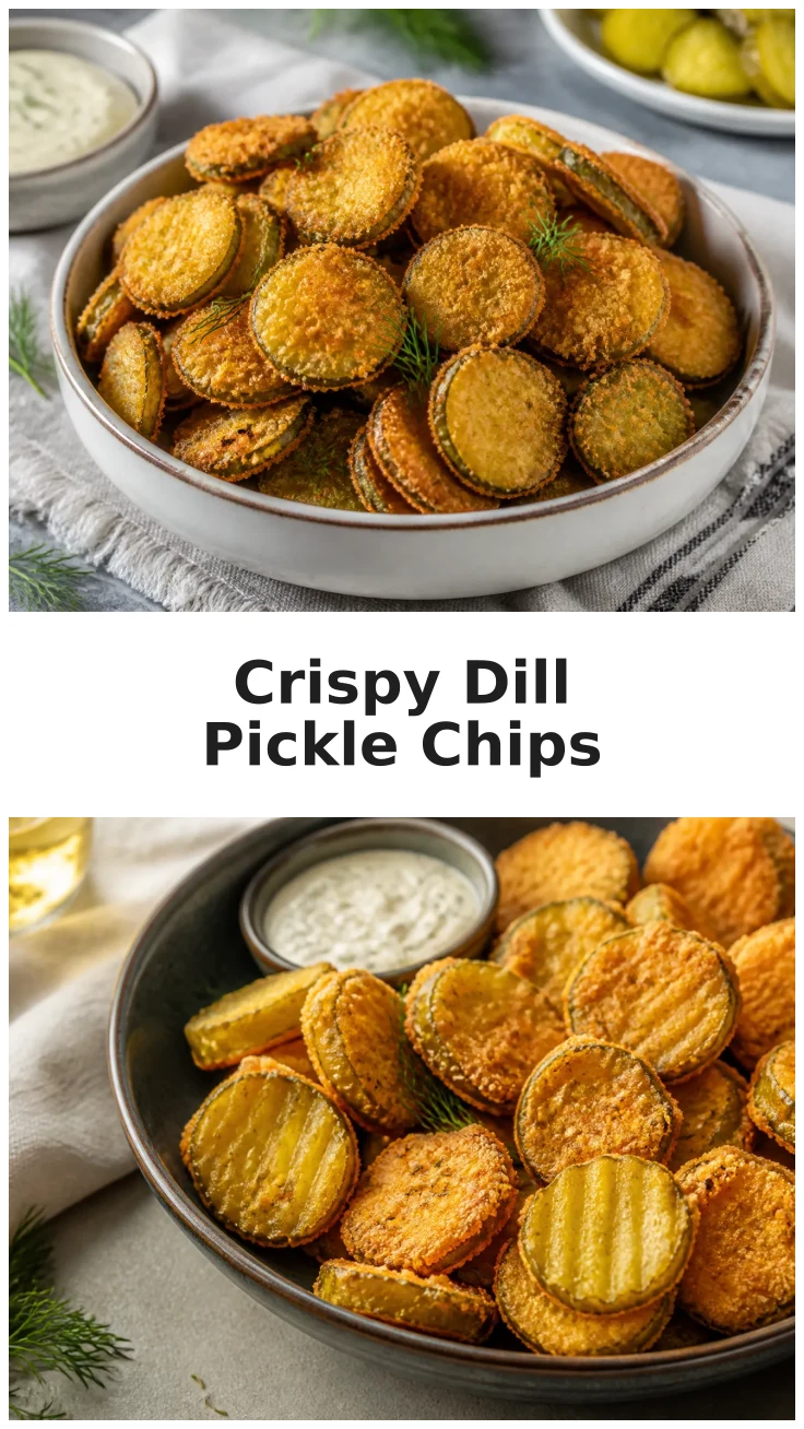 Crispy Air Fryer Dill Pickle Chips Recipe Crispy Air Fryer Dill Pickle Chips Recipe