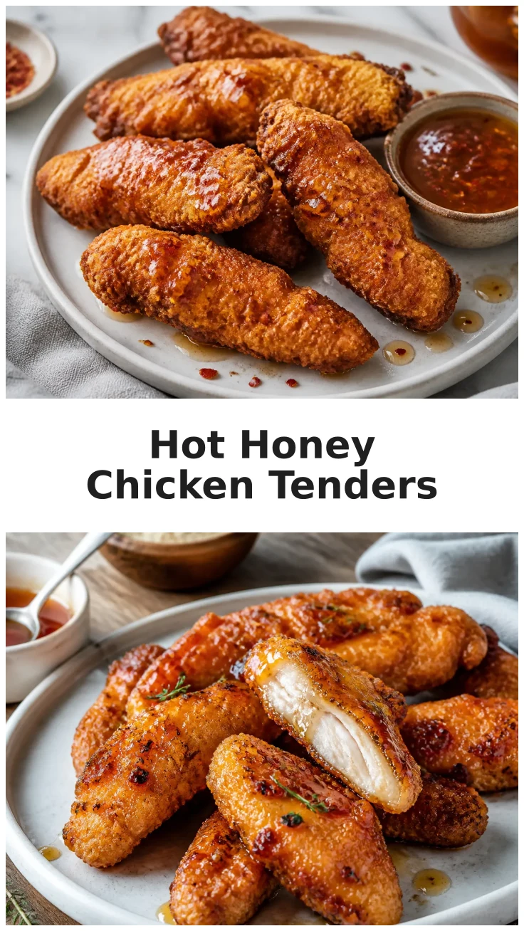 Crispy Air Fryer Hot Honey Chicken Tenders Recipe Crispy Air Fryer Hot Honey Chicken Tenders Recipe