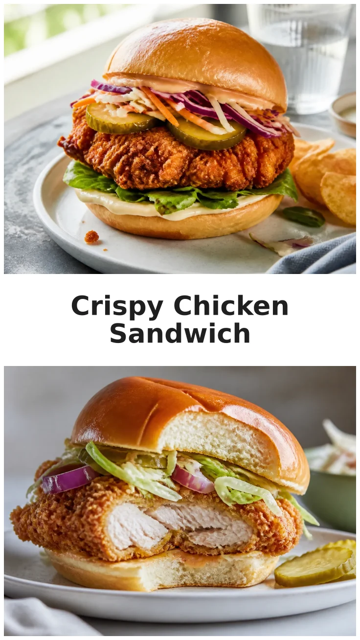 Crispy Pickle Brined Chicken Sandwiches Recipe Crispy Pickle Brined Chicken Sandwiches Recipe