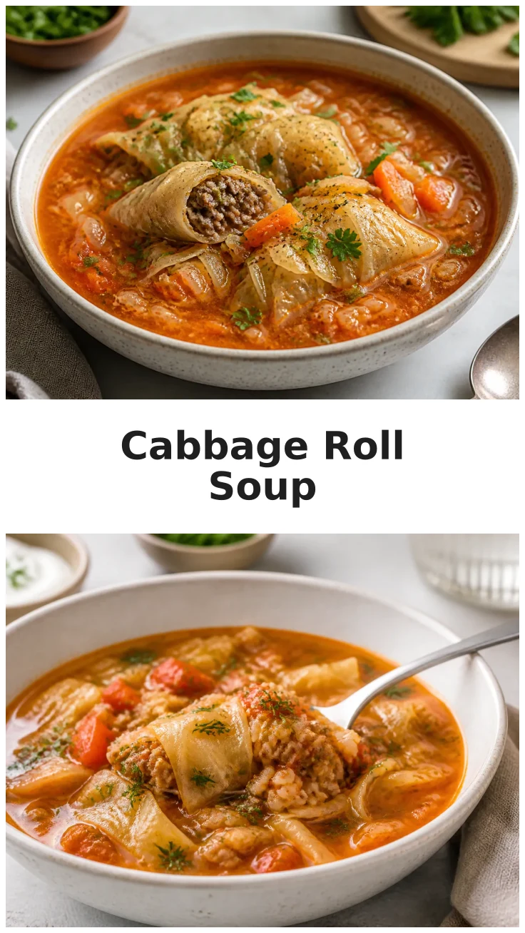 Hearty Golumpki Cabbage Roll Soup Recipe for Comforting Meals Hearty Golumpki Cabbage Roll Soup Recipe for Comforting Meals