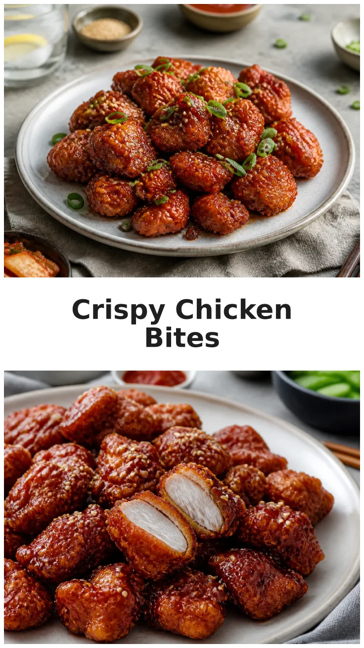 Crispy Air Fryer Buldak Chicken Bites Recipe Crispy Air Fryer Buldak Chicken Bites Recipe