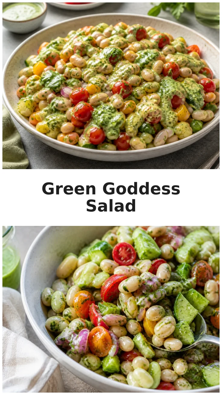 Fresh Green Goddess White Bean Salad Recipe for Healthy Eating Fresh Green Goddess White Bean Salad Recipe for Healthy Eating