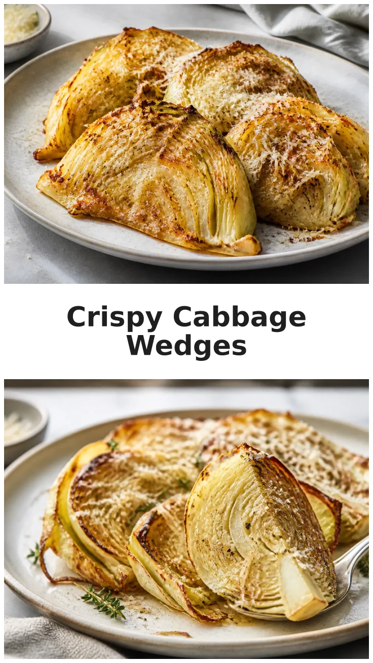 Crispy Roasted Parmesan Cabbage Wedges for Your Next Meal Crispy Roasted Parmesan Cabbage Wedges for Your Next Meal