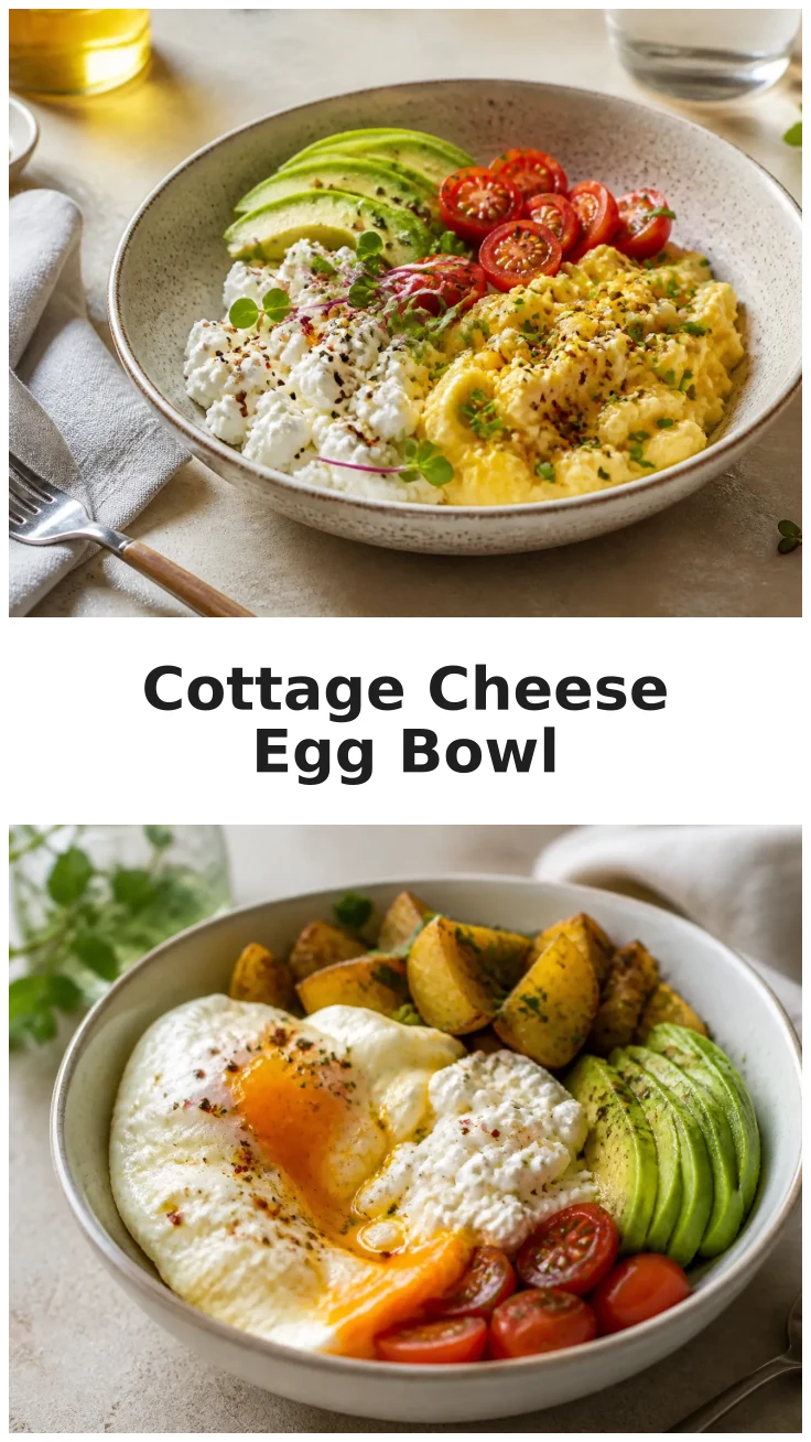 Fresh Cottage Cheese Breakfast Egg Bowl Recipe for a Healthy Start Fresh Cottage Cheese Breakfast Egg Bowl Recipe for a Healthy Start