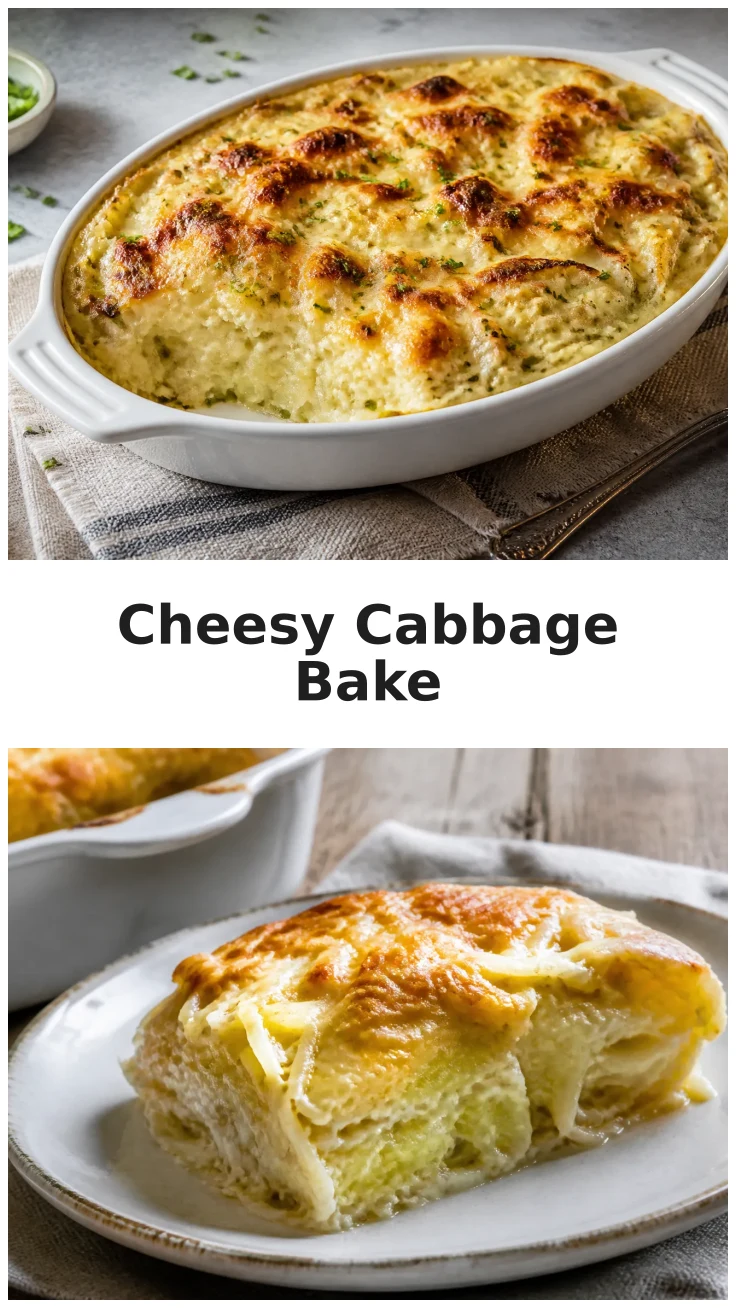 Creamy Cabbage Potato Cheese Bake for Comforting Meals
