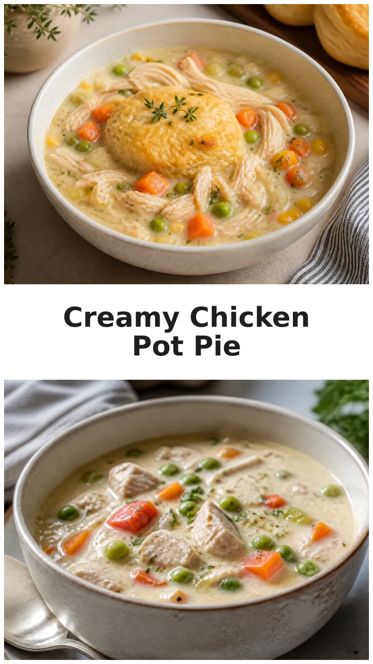Cozy Creamy Chicken Pot Pie Soup Recipe for Comforting Nights Cozy Creamy Chicken Pot Pie Soup Recipe for Comforting Nights