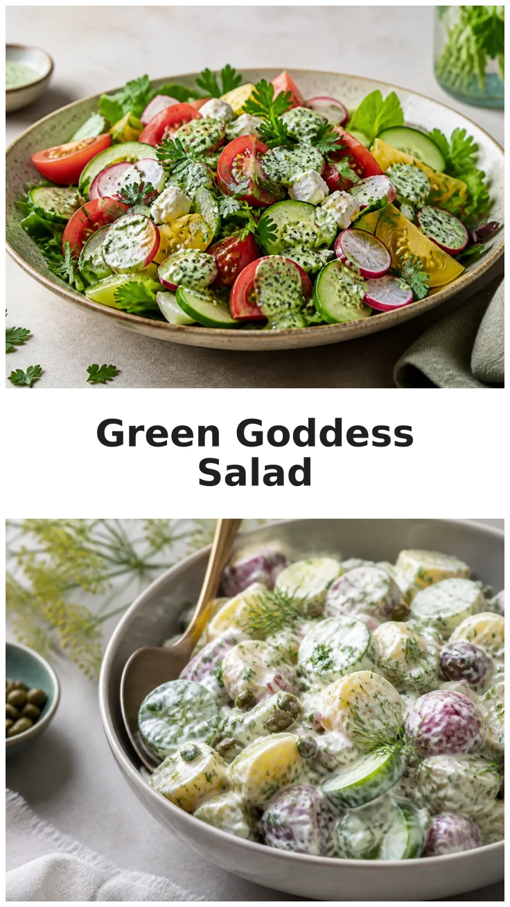 Creamy White Bean Green Goddess Salad Recipe for Healthy Eating
