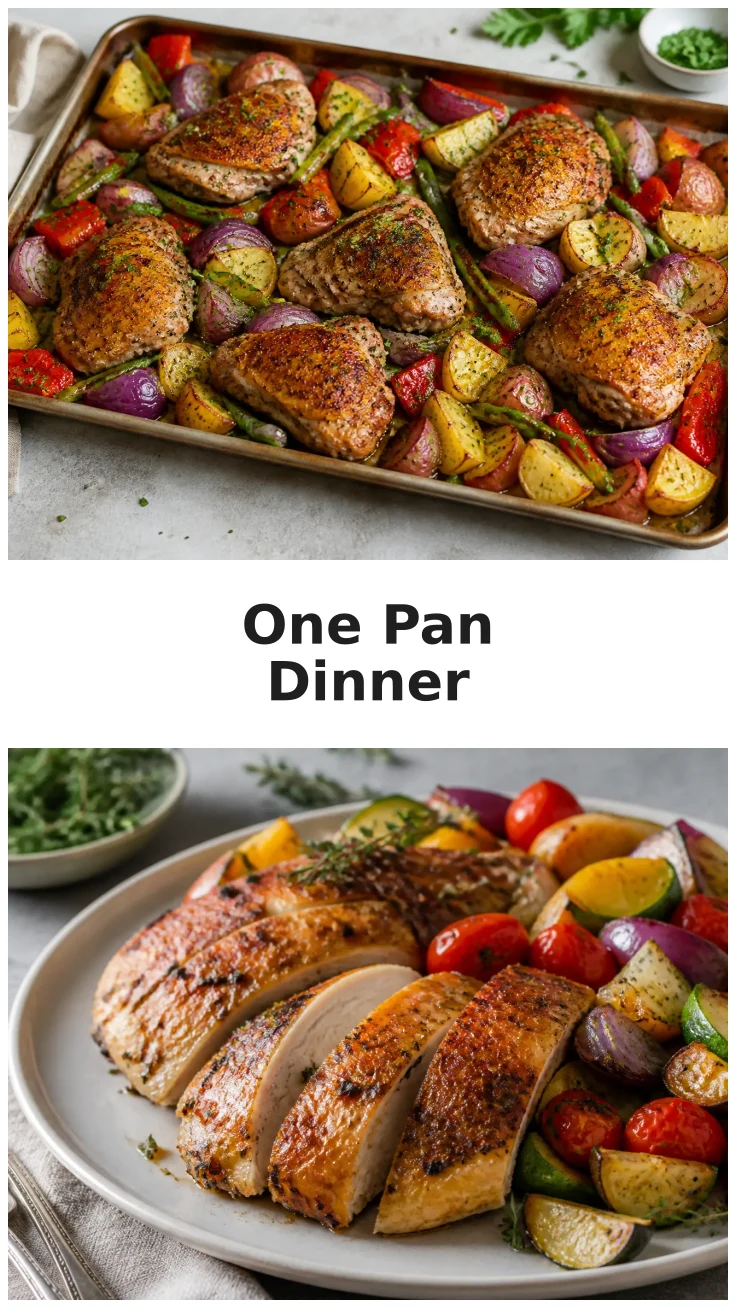 Maple Dijon Chicken Sheet Pan Dinner Recipe for Easy Weeknight Meals