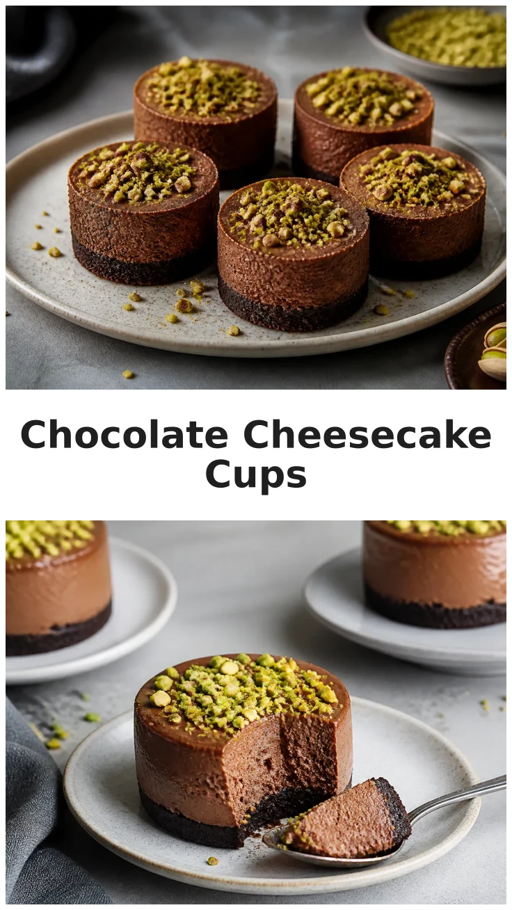 Indulgent Dubai Chocolate Cheesecake Cups Recipe Indulgent Dubai Chocolate Cheesecake Cups Recipe