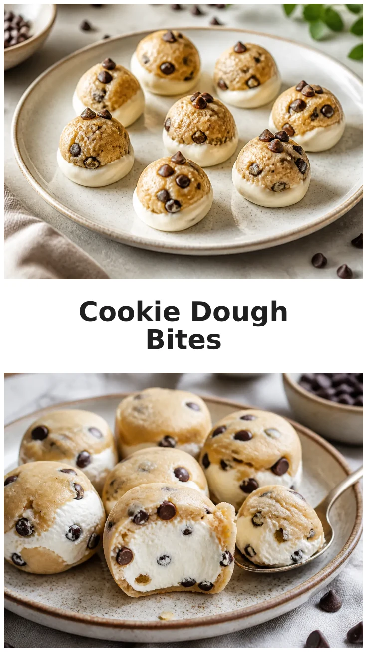 Delicious Greek Yogurt Cookie Dough Bites Recipe Delicious Greek Yogurt Cookie Dough Bites Recipe