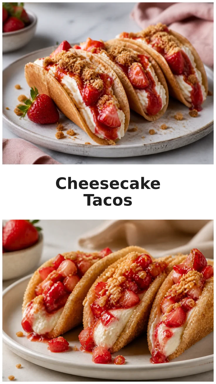 Strawberry Crunch Cheesecake Tacos Recipe for Sweet Celebrations Strawberry Crunch Cheesecake Tacos Recipe for Sweet Celebrations