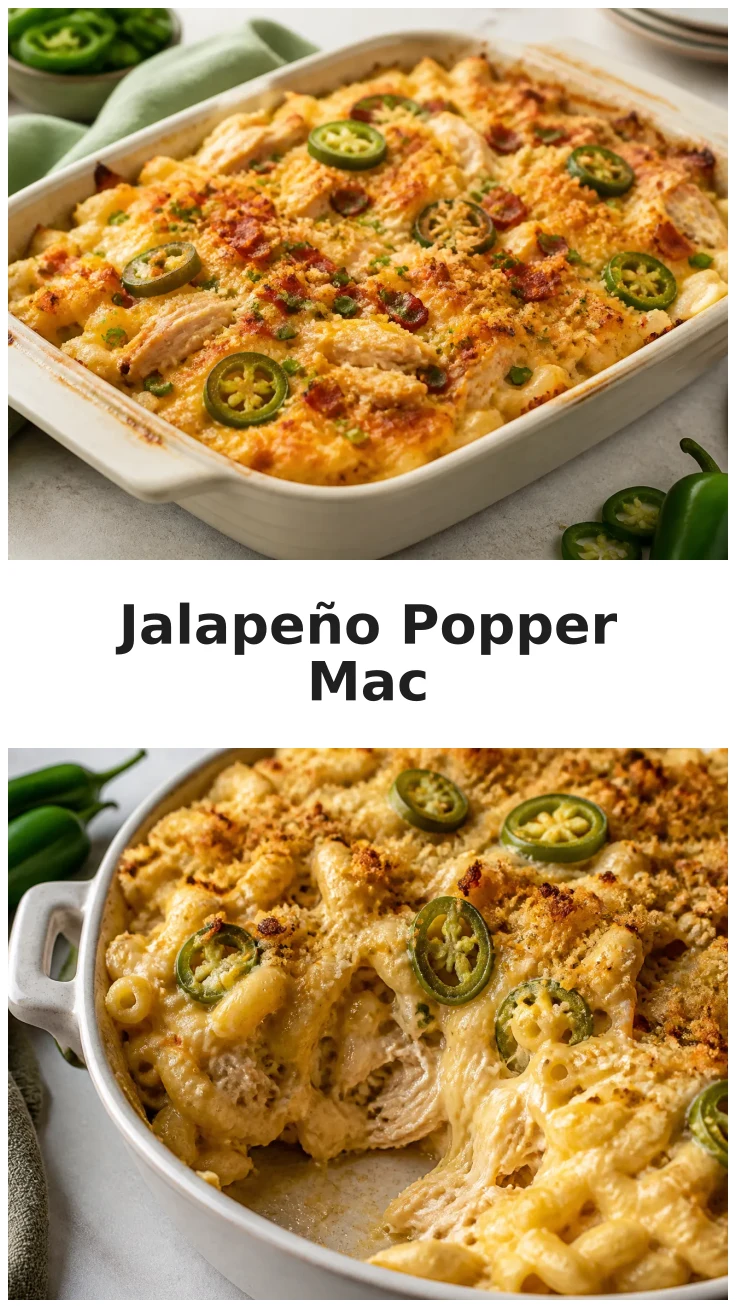 Jalapeño Popper Chicken Mac and Cheese Recipe Jalapeño Popper Chicken Mac and Cheese Recipe