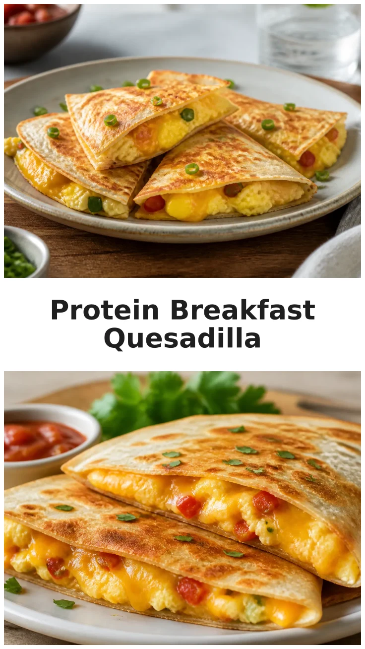 Crispy High Protein Breakfast Quesadilla for a Hearty Start Crispy High Protein Breakfast Quesadilla for a Hearty Start