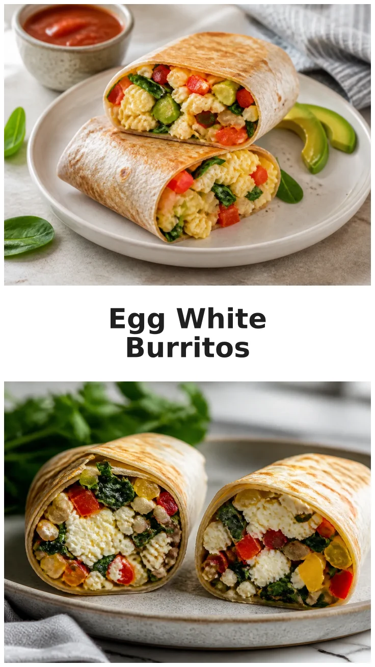 Southwest Egg White Breakfast Burritos for a Healthy Start Southwest Egg White Breakfast Burritos for a Healthy Start