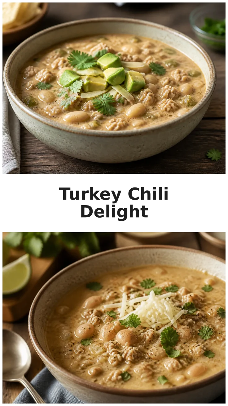 Creamy White Bean Turkey Chili for Cozy Nights Creamy White Bean Turkey Chili for Cozy Nights