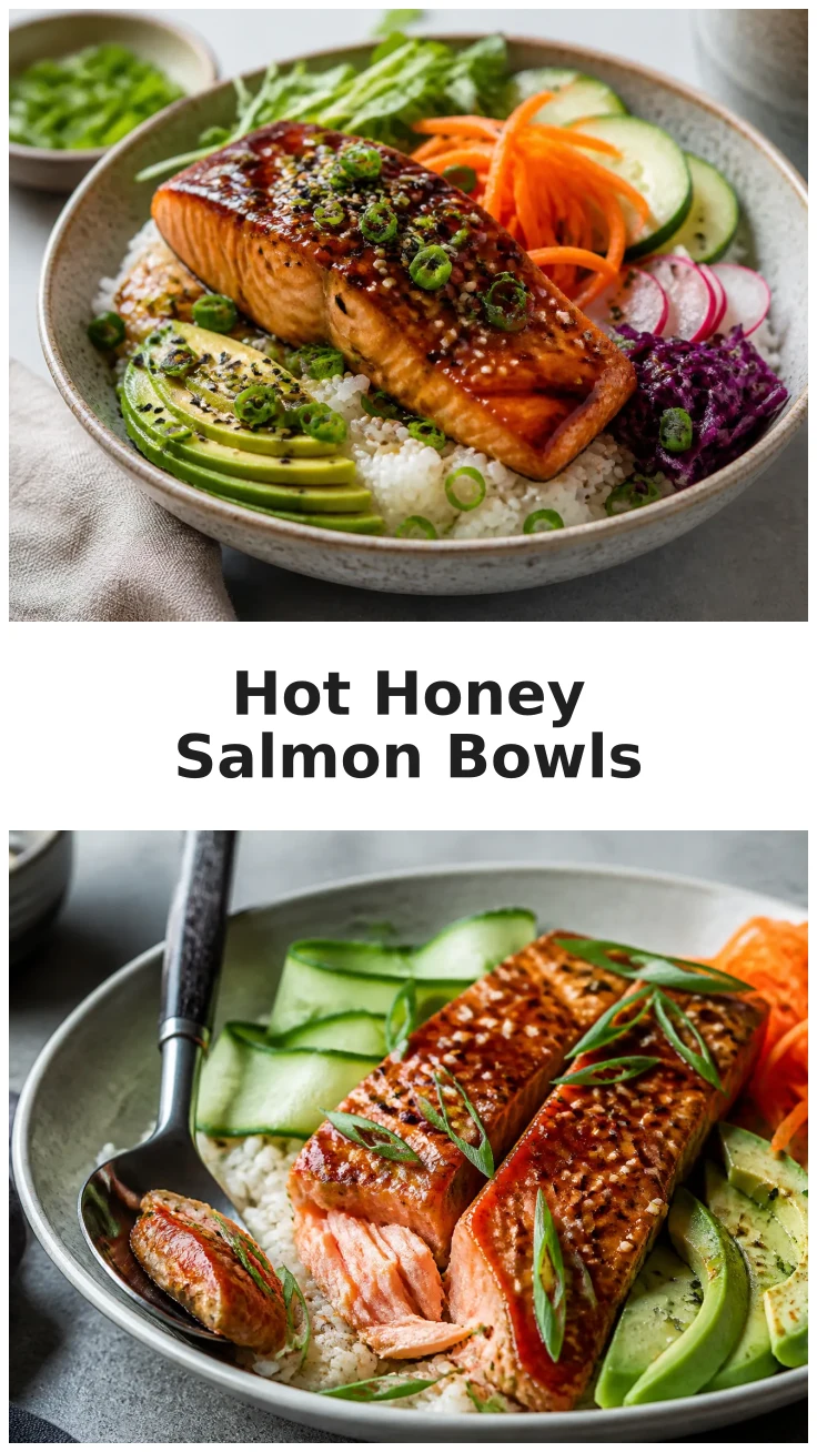 Hot Honey Salmon Rice Bowls for a Flavorful Dinner Hot Honey Salmon Rice Bowls for a Flavorful Dinner