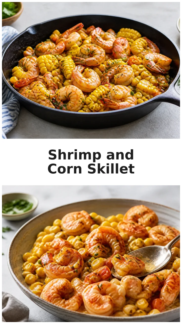 Cajun Shrimp and Corn Skillet for a Flavorful Dinner Cajun Shrimp and Corn Skillet for a Flavorful Dinner